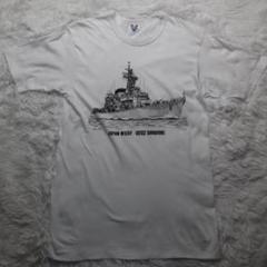 海上自衛隊 しらゆき Tシャツ 90s 護衛艦 シングル 日本製 ホワイト L