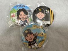 若鷹ガチャ #57緒方理貢 大阪ver.缶バ 20th.缶バ ファイト九州缶