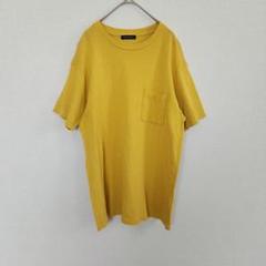 アーバンリサーチ Tシャツ 半袖 ポケット M コットン 差し色 カットソー 黄