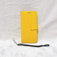 iPhoneケース iPhone 13 手帳型 カード収納 マグネット イエロー