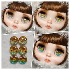 プチサイズ　アクリルレジンアイ　10/6mm ネオサイズ　ガラスアイ プチサイズアクリルレジンアイ10/6mm ネオサイズガラスアイ