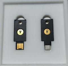 セキュリティキー 2個セット YubiKey 5C NFC USB-C -Aのサムネイル