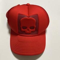 HYDROGEN レッド メッシュキャップ