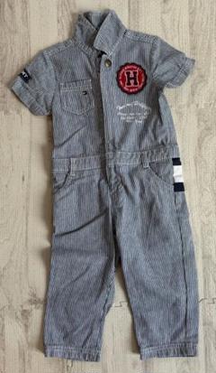 トミージーンズ　つなぎ トミージーンズ TOMMY JEANS バギージーンズ （インディゴ