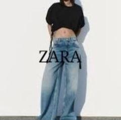 ザラ ZARA クロップド丈 半袖リボン ショート丈 ブラウス シャツ Tシャツ