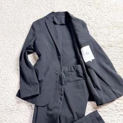 美品 URBAN RESEARCH ROSSO シアサッカー グレー スーツ