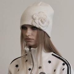 ニットキャップ・ビーニー [SETUP-EXE] PEARL CORSAGE BEANIE SETUP-EXE】PEARL CORSAGE BEANIE | OUR BRAND,SETUP-EXE