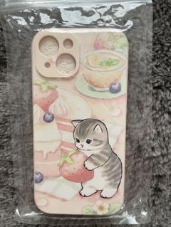 iPhone15ケース　猫柄
