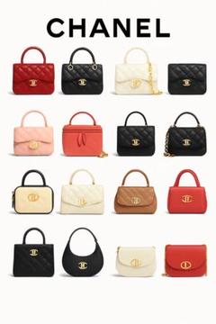 CHANEL ショルダーバッグ さまざまな色