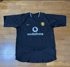 NIKE Vodafone マンチェスターユナイテッド　トレーニングウエア Nike 04-05 Manchester United Vodafone Grey Training Jersey