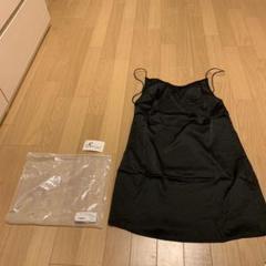 新品 ベビードール 背中あきチュニック丈キャミソール