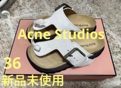 新品未使用！！Acne Studios ホワイト トングサンダル36 新品未使用！！Acne Studios ホワイト トングサンダル36