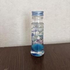 ミニチュアハーバリウムBar  ロング(ブルー×白) ミニチュアハーバリウムBar ロング(ブルー×白)