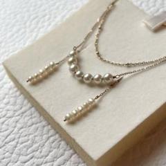 k10 淡水パール　ピアス　ブレスレット