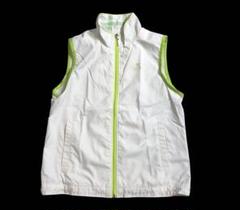 courreges クレージュ　ベスト　ピンク　白　美品 courreges クレージュベストピンク白美品