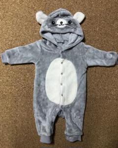 カバーオール ロンパース 着ぐるみ ねずみ 70cm