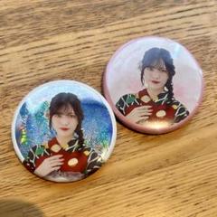 櫻坂46 山﨑天　缶バッジ　2025年 浴衣衣装 レア　キラキラ 櫻坂46 缶バッジ 東京ドーム 浴衣 2025 キラキラ レア 山﨑天