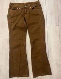 True Religion コーデュロイパンツ ブーツカット (24) タグ付 人気のブーツカット◎【TRUE RELIGION】トゥルーレリジョン