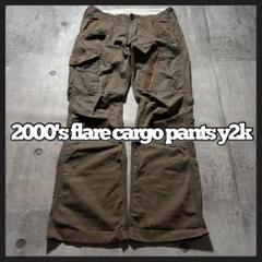 2000's flare cargo pants gimmick y2k