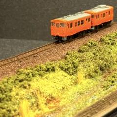 【Nゲージ　鉄道模型保管用ジオラマ】廃線付近の線路 Nゲージ 鉄道模型保管用ジオラマ】廃線付近の線路 - メルカリ