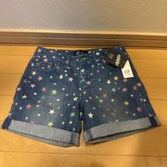 新品　値札付　GAP KIDS ギャップ　デニム　星柄　ショートパンツ　150