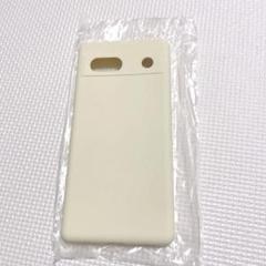 Google Pixel 7A ケース シリコン 耐衝撃 スリム ホワイト