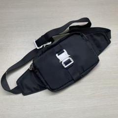 ALYX 　アリクス　レザー ボディバッグ ブラック Amazon.co.jp: ALYX アリクス ボディバッグ ウエストポーチ