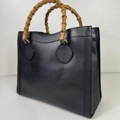 【美品　内部劣化なし】 ダイアナ GUCCI グッチ オールド トートバッグ