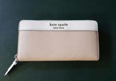 katespade ケイトスペード 長財布 財布 ベージュ系 ホワイト