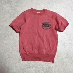 Flat Head 半袖スウェット　フロッキープリント　ラグラン Flat Head 半袖スウェット フロッキープリント ラグラン - メルカリ