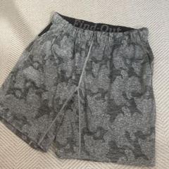 Find-Out 迷彩柄 グレーショートパンツ M