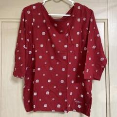 TOMMY HILFIGER 半袖シャツ　レッド　S/P