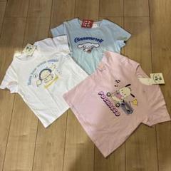 ユニクロ　サンリオTシャツ 3点セット 130
