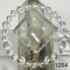 水晶　パワーストーンブレスレット　内径約15cm