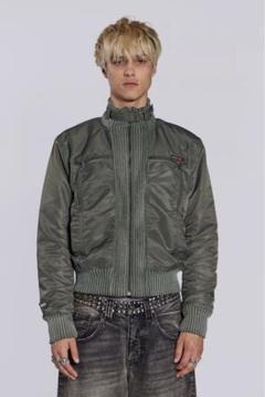 ジャケット・アウター jaded london jacket 大人気！Jaded London☆Smoke Denim Bomber ジャケット (JADED