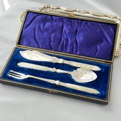 【英国】【白蝶貝】プレザーブスプーン / バターナイフ / ピクルスフォーク 英国】【白蝶貝】プレザーブスプーン / バターナイフ / ピクルス