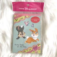 ディズニー リゾート ミス バニー ブロック メモ Disney - ミスバニー とんすけ 東京ディズニーリゾート メモ帳の