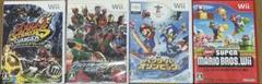 Wiiソフト4本セット マリオ 仮面ライダー