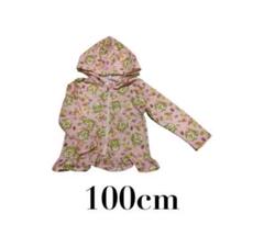 【いないいないばあっ！】美品　ジップアップパーカー　わんわん　うーたん　100