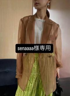Ameri VINTAGE BUMPY SHEER DOUBLE JACKET - メルカリ