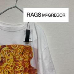 早い者勝ち❗️新品タグ付❗️RAGS バックプリント ロゴ プリント Tシャツ