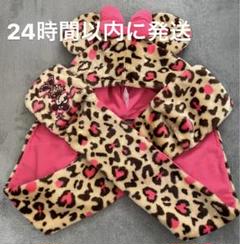 ゆーさん様専用⠀】ディズニー ミニー ヒョウ柄 ファンキャップ
