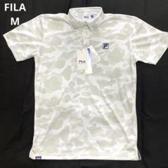 FILA ゴルフシャツ Mサイズ　ホワイト　新品タグ付　翌日発送のサムネイル