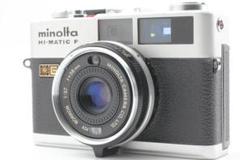 【完動品】Minolta Hi-Matic SD2コンパクトフィルムカメラ 良品 完動品】MINOLTA HI-MATIC SD フィルムカメラ 動作確認済み