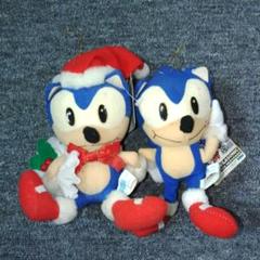 SEGA ソニック・ザ・ヘッジホッグ ぬいぐるみ 2体セット 1991
