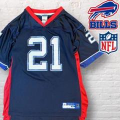 【NFL古着】 バッファロービルズ　フットボールゲームシャツ