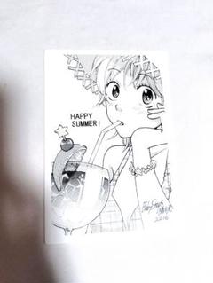 2015年 応募全員サービス 描き下ろし暑中見舞いポストカード ベイビーステップ