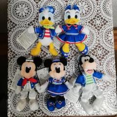 東京ディズニーシー ミートアンドスマイル ドナルド& デイジー ぬいぐるみセット 東京ディズニーシー ミートアンドスマイル ぬいぐるみバッジ