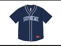Supreme Polartec Baseball Jersey Navy Lのサムネイル