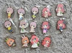 五等分の花嫁 ムービック ラバーストラップ 一花 二乃四葉 五月 14個セット